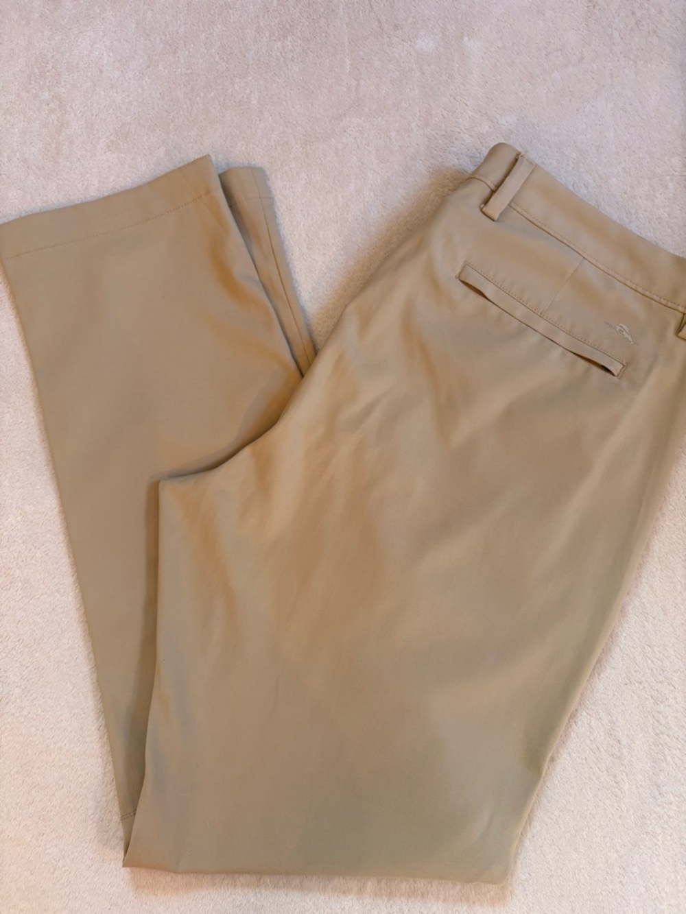 Tommy Bahama IslandZone On Par Men's Performance Chino Pants in Light Khaki